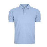 polo-majica-kratak-rukav-azzurro-svetlo-plava