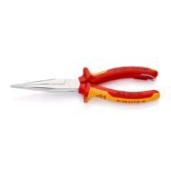 KNIPEX Klešta špic prava 1000V VDE 200mm hromirana - 26 16 200 T BK
