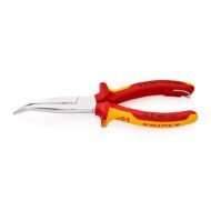 KNIPEX Klešta špic kriva 1000V VDE 200mm hromirana - 26 26 200 T BK