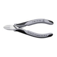 KNIPEX Elektroničarske mini ESD sečice sa dvokomponentnom drškom 130mm - 77 82 130 ESD