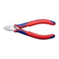 KNIPEX Elektroničarske mini sečice sa dvokomponentnom drškom 130mm - 77 82 130