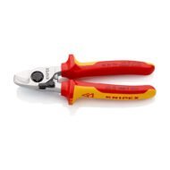 KNIPEX Makaze za kablove 1000V VDE sa oprugom za otvaranje 165mm - 95 26 165