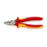 KNIPEX Klešta za krimpovanje hilzni (kablovskih završetaka) 1000V VDE 180mm - 97 78 180